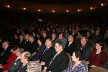 60-vuotisjuhlan yleisö